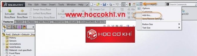 Nguyên nhân - khắc phục Solidworks khởi động chậm